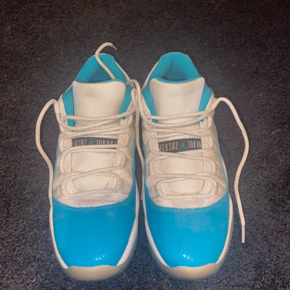 Size 6.5Y- Air Jordan 11 Retro Low 'Aqua Safari’ 2014 - Picture 2 of 4